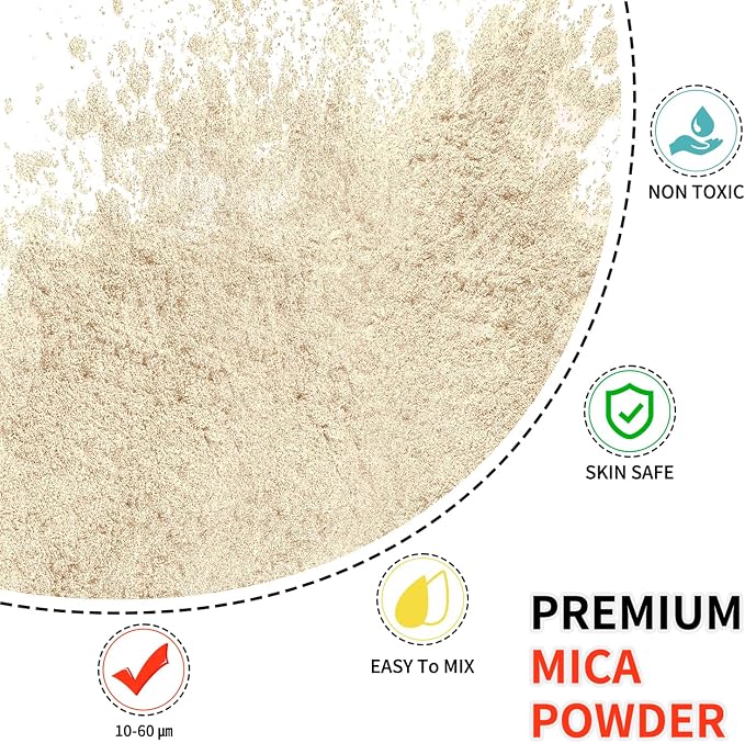 Mica Powder - 100g Mica Powder for Epoxy Resin - Metallic Color Pigment for - Image 2
