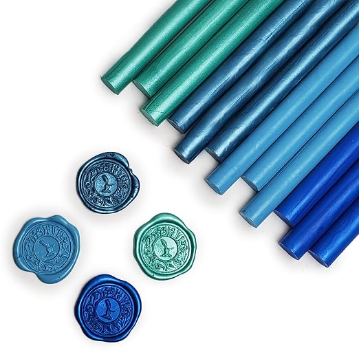 Caribbean Blue Premium Glue Gun Sealing Wax - Image 2