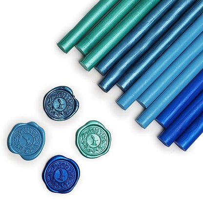 Caribbean Blue Premium Glue Gun Sealing Wax - Image 2
