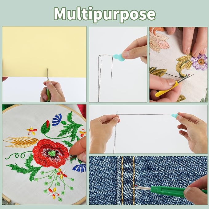 Thimbles for Hand Sewing, Cross Stitch Supplies, Embroidery Thimble, Sashiko - Image 4