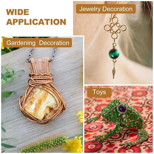PATIKIL 26 Guage/ 0.4 mm 328 Feet Jewelry Craft Wire - Image 7
