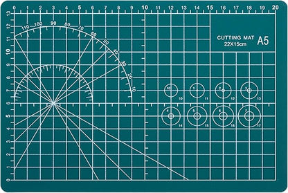 A5 Cutting Mat, Self Healing Sewing Mat, Craft Mat Double Sided 3-Ply Craft by Unknown