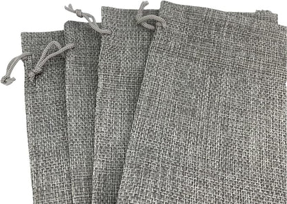 Palmhomee Pack of 25 Burlap Gift Bags - Image 2