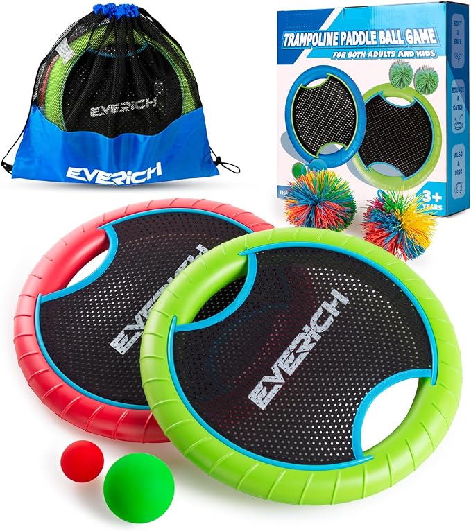 EVERICH TOY Trampoline Paddle Ball Set by EVERICHTOY