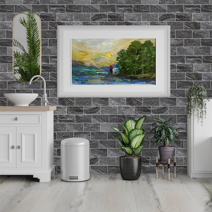 4 Pieces Peel and Stick Backsplash - Image 3