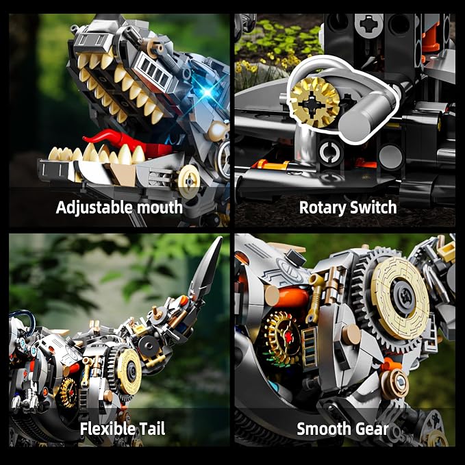Ideas Mechanical Tyrannosaurus Building Set - Image 3