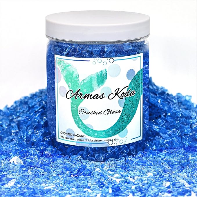 Crushed Glass for Resin Art by Armas+kodu