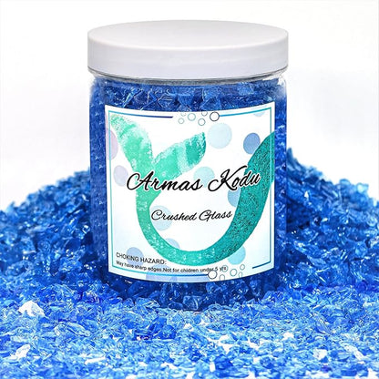 Crushed Glass for Resin Art by Armas+kodu