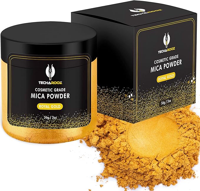 Royal Gold Mica Powder Epoxy Resin, Kinstugi Kit 56g/2oz Jar – TECHAROOZ Color by TECHAROOZ
