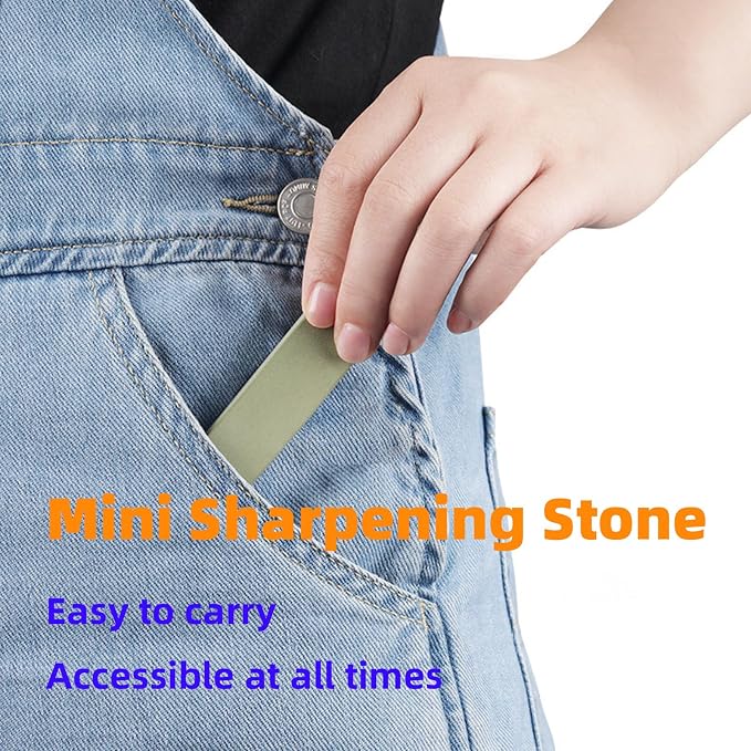 Small Travel-Portable Diamond Resin Sharpening Stone - Image 5