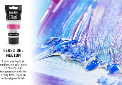 Liquitex BASICS Acrylic Medium Starter Set - Image 4