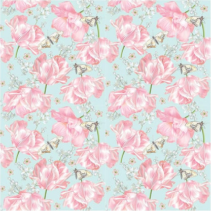 20-ct 13x13 Flowers Paper Luncheon Decoupage Napkins, 3-Ply Servilletas Printed - Image 2