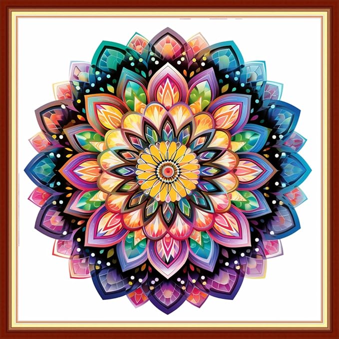 Dooxvey Cross Stitch Kit for Adult Beginners by DooxveyStampedEmbroideryKit