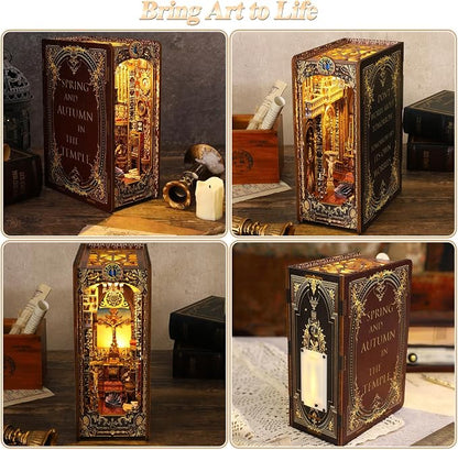 Spobot Book Nook Kit DIY Bookshelf Decor Kit - Image 4