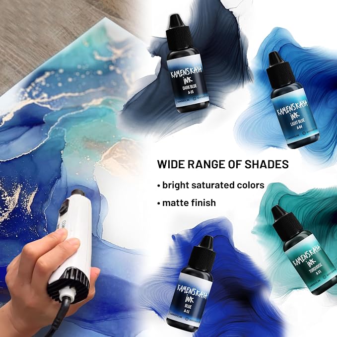 Alcohol Ink Set #11: Matched Color Combination of Alcohol Inks - Image 3