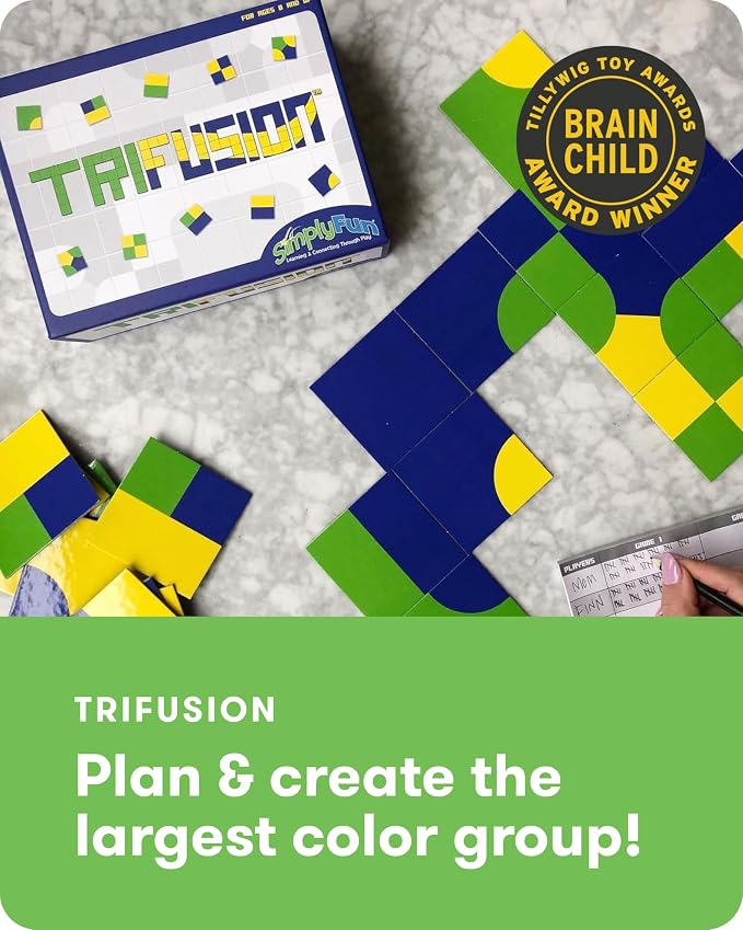 SimplyFun Trifusion – Visual Mapping Strategy Board Game - Image 2