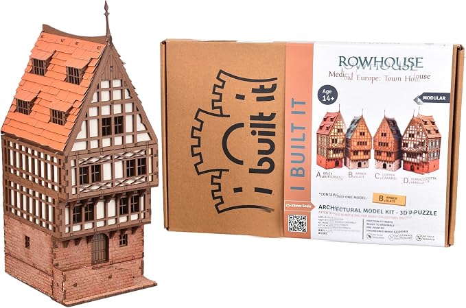 Terracota Rowhouse DIY Wooden Building Kit - Image 5