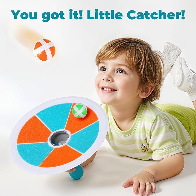 iPlay, iLearn Pop Stick Ball Game Outdoor Toys - Image 6