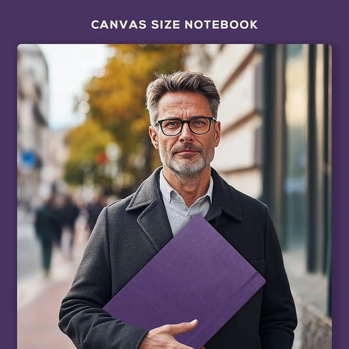Beechmore Books A3 Sketchbook – 11.7x16.5 Premium Vegan Leather Bound Extra - Image 6