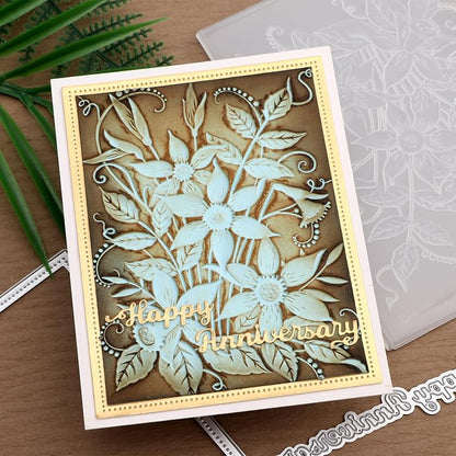 BAOFALI 3D Embossing Folders Daffodil Clear Textured - Image 7