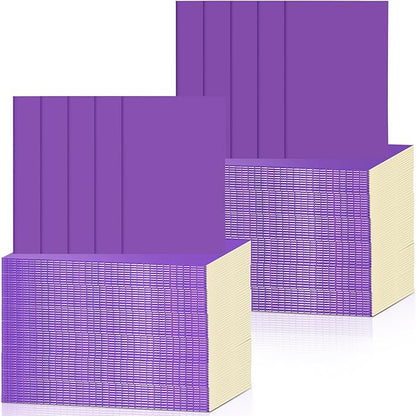 Handepo 100 Pack Composition Notebooks A5/A6 Ruled Lined Composition Kraft by Handepo