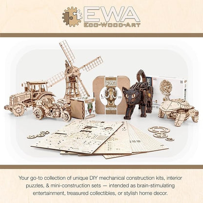 EWA Home Décor – Turtle Small 80 Pieces – Wooden Jigsaw Puzzle - Image 11