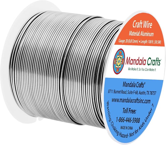 Mandala Crafts 20 Gauge Anodized Aluminum Craft Wire - Image 2