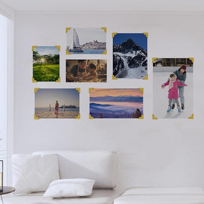 240 Pieces Photo Corners Self Adhesive Photo Corner Stickers, Picture Mounting - Image 6