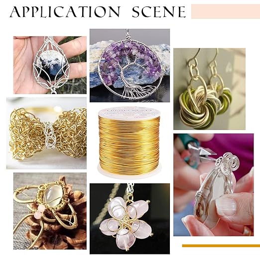 BENECREAT 12 17 18 Gauge Aluminum Wire Anodized Jewelry Craft Making Beading - Image 6