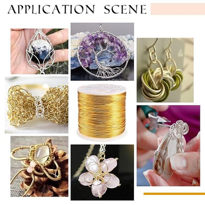 BENECREAT 12 17 18 Gauge Aluminum Wire Anodized Jewelry Craft Wire Beading - Image 6