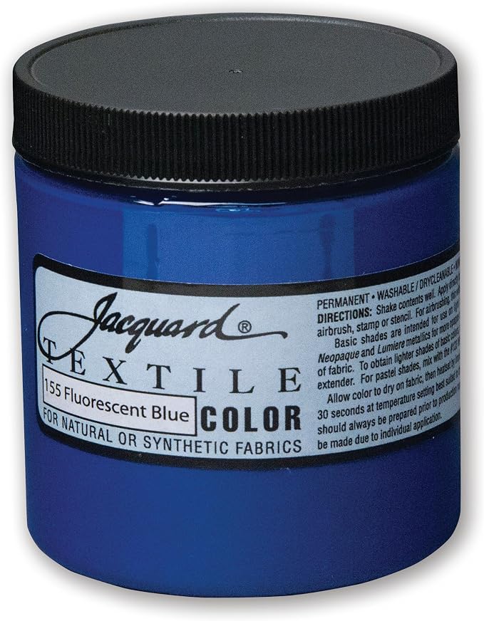 Jacquard Textile Color Fluorescent Blue by Jacquard
