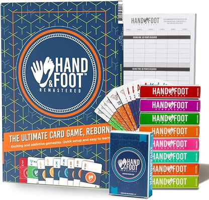 Hand & Foot Remastered 4 Player Edition – Card Game by HandFootRemastered