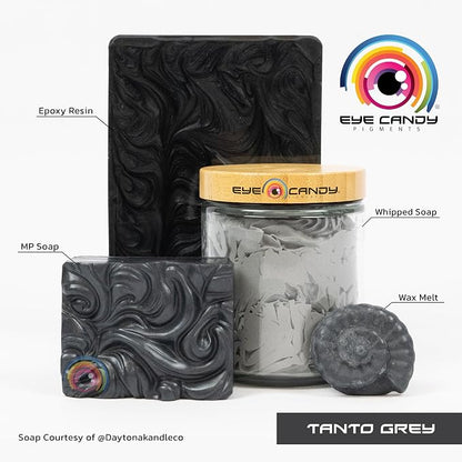 Eye Candy Pigments Premium Grey Mica Powder - Image 2