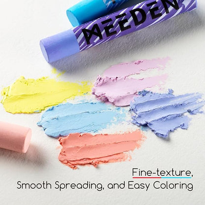 MEEDEN Soft Oil Pastels Set: 72 Vibrant Colors Oil Pastels - Image 4