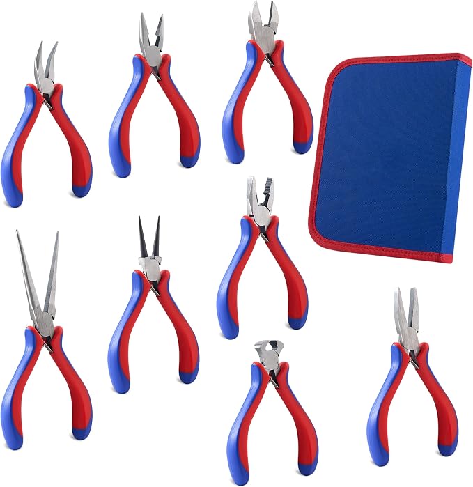Needle Nose Pliers Set by DF+DUALFERV