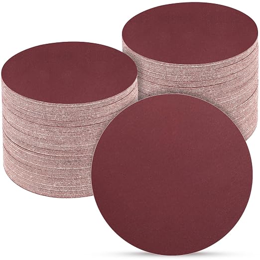 5 Inch 100 PCS Sanding Disc 1000 Grit, Hook and Loop Sanding Discs by POTUINOM
