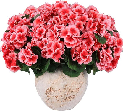 Hananona Artificial Geranium Flowers - Image 2