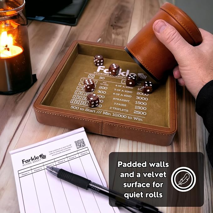 Luck Lab Farkle Dice Tray and Storage Case - Image 7