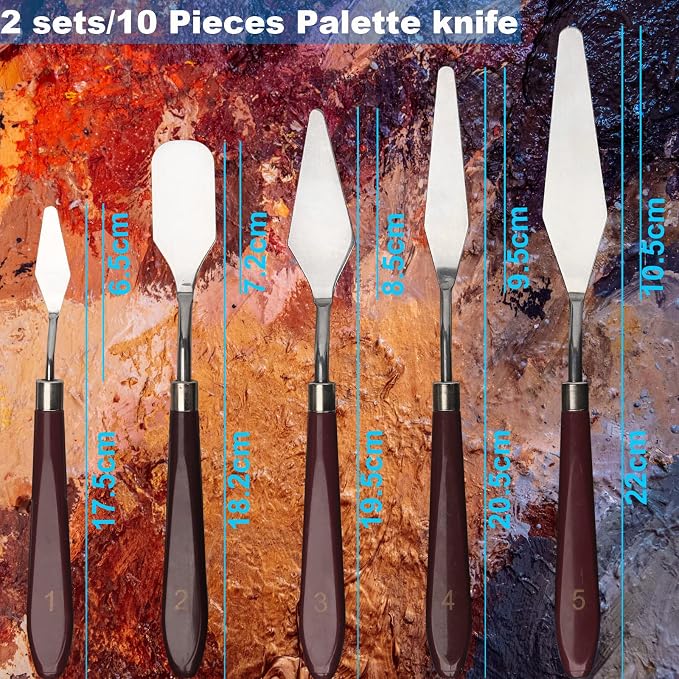 Palette knifes Painting Knife Set - Image 2