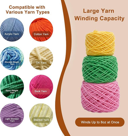 Yocrefun Electric Yarn Winder, Automatic Yarn Ball Winder - Image 4