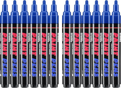 Blue Paint Pens Paint Markers by Craiiby
