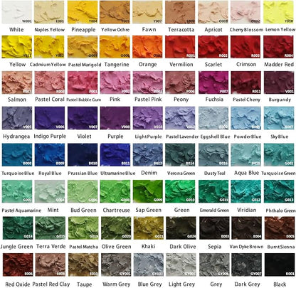 Mont Marte Extra Soft Oil Pastels 72pc, Vibrant and Buttery, Versatile Art - Image 2