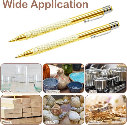 2 Pcs Tungsten Carbide Tip Scriber - Image 6