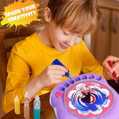 Hewaurorion Paint Spin Art Machine Kit - Image 2