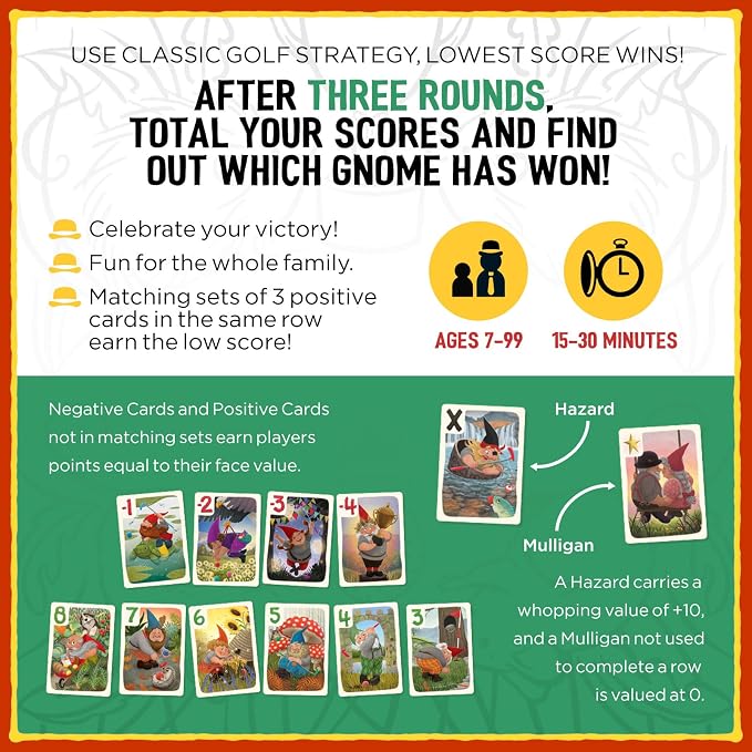 Grandpa Beck's Games Gnoming A Round | Fun Family Card Game | Enjoyed by Kids - Image 7