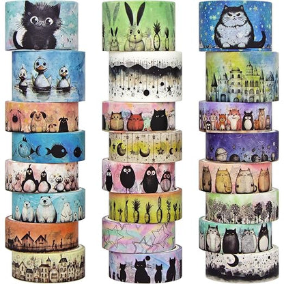 Cute Washi Tape Set by REFUSTARUnlimitedcreativity