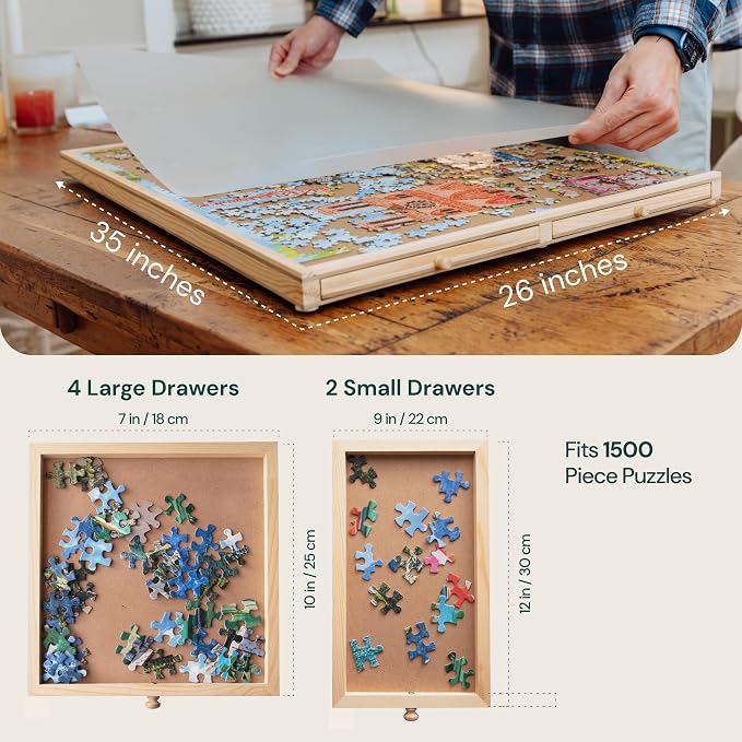 Gondola 1500 Pieces Puzzle Board - Image 9