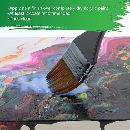 U.S. Art Supply 32 oz High Gloss Varnish - Image 3
