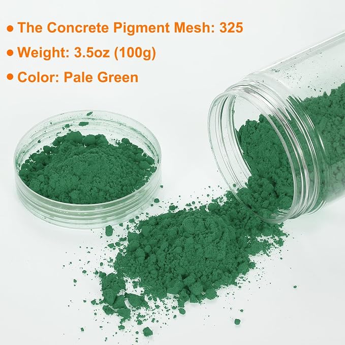 HARFINGTON Iron Oxide Powder Concrete Pigment 325 Mesh 3.5oz Iron Oxide Grout - Image 2