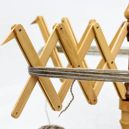 Wooden Handcrafted Heavy Duty Wooden Yarn Ball Winder - Image 5